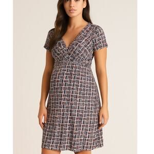 Leota Sweetheart Empire Waist Maternity Jersey Dress